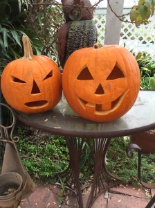 I bet a twelve year old could carve a better pumpkin than me.